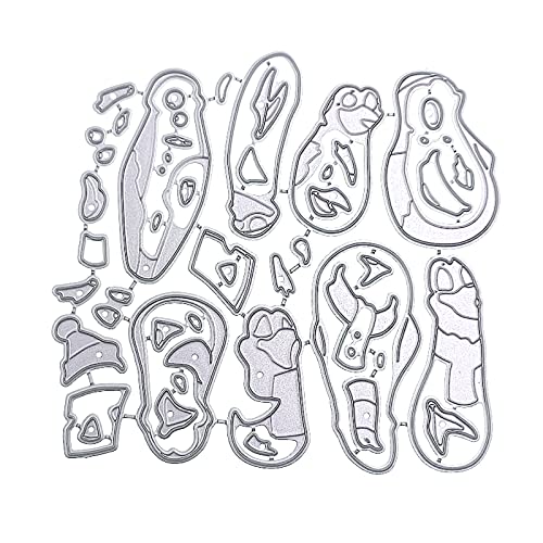 Metall-Stanzformen für Weihnachten, Prägeschablone, Stanzformen für Kartenherstellung, Scrapbooking, Papierbastelvorlage, Metall-Stanzformen für Kartenherstellung Metall-Stanzformen für Weihnachten, Prägeschablone, Stanzformen für Kartenherstellung, Scrapbooking, Papierbastelvorlage, Metall-Stanzformen für Kartenherstellung von Mirweon