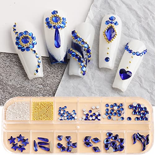 Mirweon 12 Fächer, flache Rückseite, Zubehör, Strasssteine für Maniküre, runde Kristallsteine, Dekorationen, flache Rückseite, Kristalle, Strasssteine für Schmuckherstellung, Kunst-Strasssteine Mirweon 12 Fächer, flache Rückseite, Zubehör, Strasssteine für Maniküre, runde Kristallsteine, Dekorationen, flache Rückseite, Kristalle, Strasssteine für Schmuckherstellung, Kunst-Strasssteine von Mirweon