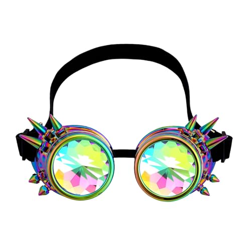 Mirweon Brille für Männer und Frauen, Bühnenbrille, Vintage-Requisiten, Steampunk-Brillen, Überraschung Mirweon Brille für Männer und Frauen, Bühnenbrille, Vintage-Requisiten, Steampunk-Brillen, Überraschung von Mirweon