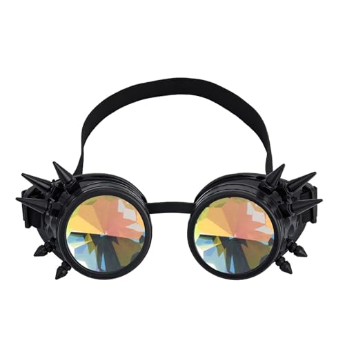 Mirweon Brille für Männer und Frauen, Bühnenbrille, Vintage-Requisiten, Steampunk-Brillen, Überraschung Mirweon Brille für Männer und Frauen, Bühnenbrille, Vintage-Requisiten, Steampunk-Brillen, Überraschung von Mirweon