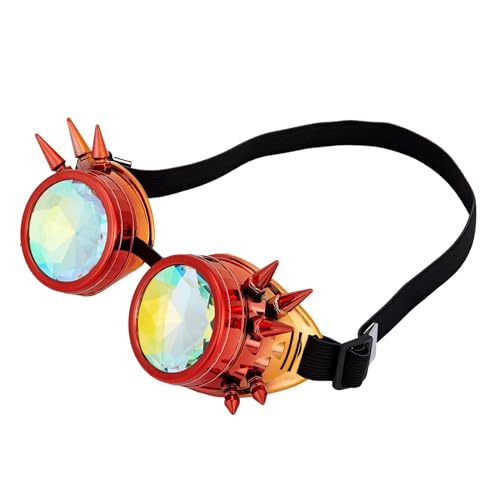 Mirweon Brille für Männer und Frauen, Bühnenbrille, Vintage-Requisiten, Steampunk-Brillen, Überraschung Mirweon Brille für Männer und Frauen, Bühnenbrille, Vintage-Requisiten, Steampunk-Brillen, Überraschung von Mirweon