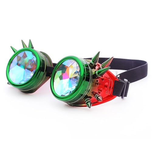 Mirweon Brille für Männer und Frauen, Bühnenbrille, Vintage-Requisiten, Steampunk-Brillen, Überraschung Mirweon Brille für Männer und Frauen, Bühnenbrille, Vintage-Requisiten, Steampunk-Brillen, Überraschung von Mirweon