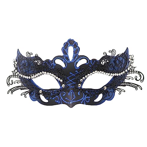Mirweon Frauen-Festival-Auge für Maskerade, Party, Tanzkostüm, Halloween, halbes Gesicht für Dekorationen, Halloween Mirweon Frauen-Festival-Auge für Maskerade, Party, Tanzkostüm, Halloween, halbes Gesicht für Dekorationen, Halloween von Mirweon