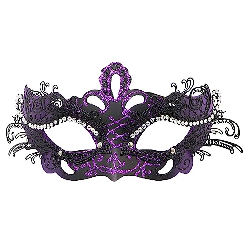 Mirweon Frauen-Festival-Auge für Maskerade, Party, Tanzkostüm, Halloween, halbes Gesicht für Dekorationen, Halloween Mirweon Frauen-Festival-Auge für Maskerade, Party, Tanzkostüm, Halloween, halbes Gesicht für Dekorationen, Halloween von Mirweon