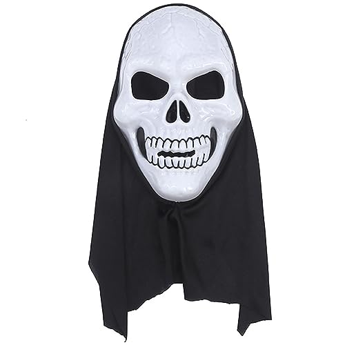 Mirweon Halloween Gruseliger Totenkopf Vollkopf Maske Schädel Gesicht Halloween Cosplay Prop Halloween Cosplay Kostüm Mirweon Halloween Gruseliger Totenkopf Vollkopf Maske Schädel Gesicht Halloween Cosplay Prop Halloween Cosplay Kostüm von Mirweon