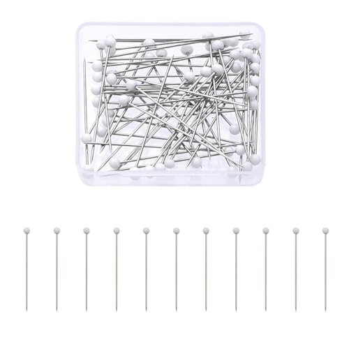 Mirweon Lange Nähnadel, gerade, Quiltnadel, farbiger Kopf, Quiltnadel für Schneider, Nähen, Schmuck, Hochzeitsdekoration Mirweon Lange Nähnadel, gerade, Quiltnadel, farbiger Kopf, Quiltnadel für Schneider, Nähen, Schmuck, Hochzeitsdekoration von Mirweon