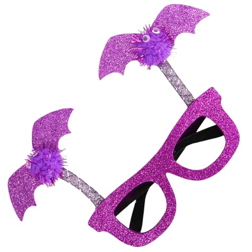 Mirweon Lustige Halloween-Brille mit Fledermausflügeln für Kinder und Erwachsene, Festival-Thema, Cosplay-Brille, Party-Dekoration, Neuheit Brillen Mirweon Lustige Halloween-Brille mit Fledermausflügeln für Kinder und Erwachsene, Festival-Thema, Cosplay-Brille, Party-Dekoration, Neuheit Brillen von Mirweon