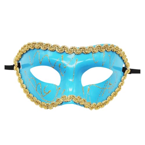 Mirweon Maskerade Halbgesichtsmaskerade Augenmaske Halloween Brillen für Männer Frauen Maskerade Halloween Cosplay Party von Mirweon