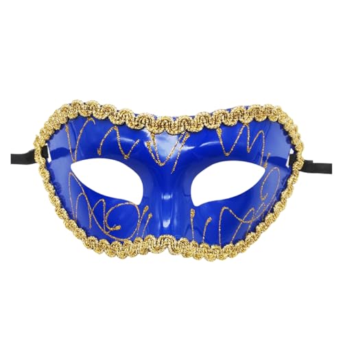 Mirweon Maskerade Halbgesichtsmaskerade Augenmaske Halloween Brillen für Männer Frauen Maskerade Halloween Cosplay Party von Mirweon