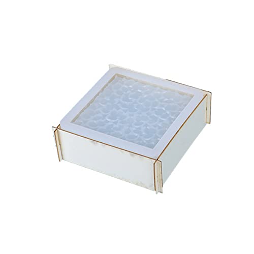 Schmuck-Aufbewahrungsbehälter, Epoxidharz-Behälter, Süßigkeiten-Box, Form, Heimdekoration, Werkzeuge, Dekoration, Schreibtisch-Bastelarbeiten, Silikonbehälter mit Deckel von Mirweon