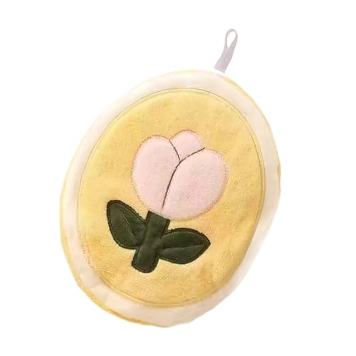 Sehr saugfähiges Handtuch mit Blumenmuster, sanfter Plüschstoff, zum Aufhängen, schnell trocknend, für empfindliche Haut, Haushalte, schnell trocknende Mikrofaser Sehr saugfähiges Handtuch mit Blumenmuster, sanfter Plüschstoff, zum Aufhängen, schnell trocknend, für empfindliche Haut, Haushalte, schnell trocknende Mikrofaser von Mirweon