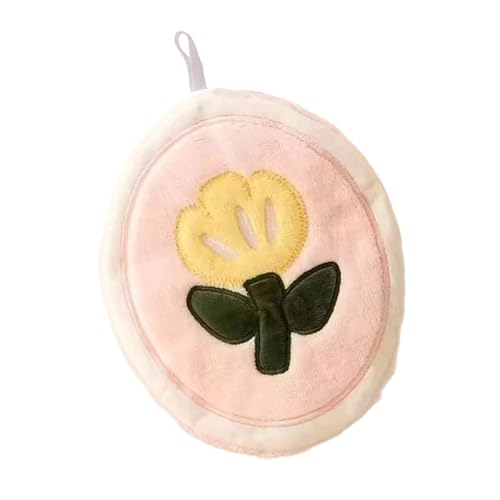 Sehr saugfähiges Handtuch mit Blumenmuster, sanfter Plüschstoff, zum Aufhängen, schnell trocknend, für empfindliche Haut, Haushalte, schnell trocknende Mikrofaser Sehr saugfähiges Handtuch mit Blumenmuster, sanfter Plüschstoff, zum Aufhängen, schnell trocknend, für empfindliche Haut, Haushalte, schnell trocknende Mikrofaser von Mirweon