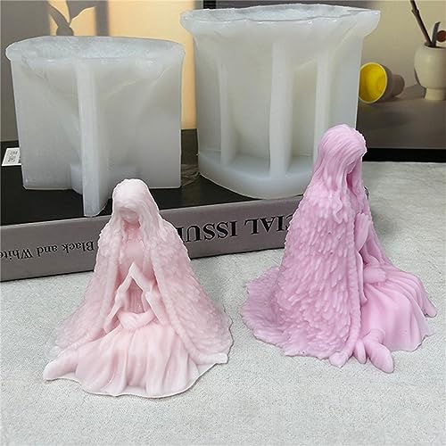 Silikonform für Frauen, Skulptur, Epoxid-Gips, Heimdekorationen für Handwerk, Harz, Gipsformen von Mirweon