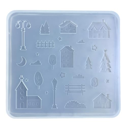Silikonform mit Blumenschleife, Epoxidharz, für Schmuck, Halsketten, Ohrringe, Anhänger, Handwerk, Kekse, Schokolade, Fondant von Mirweon