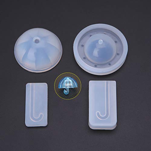 Silikonform mit Regenschirm, Schlüsselanhänger, Anhänger, Epoxidharz-Formen für Epoxidharz, Basteln, Schmuckherstellung, Silikonform, Aschenbecher für Schmuck, Aschenbecher, Set, Tier-Tablett, Box Silikonform mit Regenschirm, Schlüsselanhänger, Anhänger, Epoxidharz-Formen für Epoxidharz, Basteln, Schmuckherstellung, Silikonform, Aschenbecher für Schmuck, Aschenbecher, Set, Tier-Tablett, Box von Mirweon