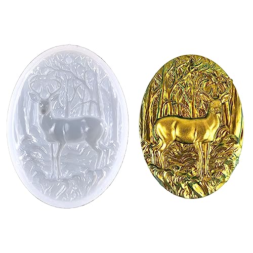 Silikonharzform mit Tiermotiven, Epoxidharz, Gießformen für Autotasche, Anhänger, Ornament, Schmuckherstellung, Zubehör, Tieranhänger, Gießform von Mirweon