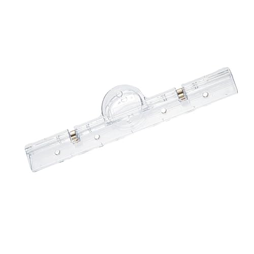 Transparente Acrylklammer, lange Büroklammer, starker Magnet, Dokumentenhalter für Büro, Schule von Mirweon