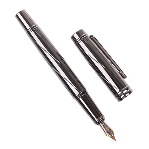 Vintage Luxus Herren Metallfeder 0,5 mm Füllfederhalter Schreibwerkzeug Zubehör Vintage Luxus Herren Metallfeder 0,5 mm Füllfederhalter Schreibwerkzeug Zubehör von Mirweon