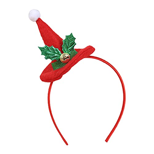 Zylinderhut, Stirnbänder, Weihnachtsmütze, Haarband für kreative Weihnachtsmannmütze, Haarreifen, Neuheit, Foto-Requisiten, Party-Haarzubehör Zylinderhut, Stirnbänder, Weihnachtsmütze, Haarband für kreative Weihnachtsmannmütze, Haarreifen, Neuheit, Foto-Requisiten, Party-Haarzubehör von Mirweon