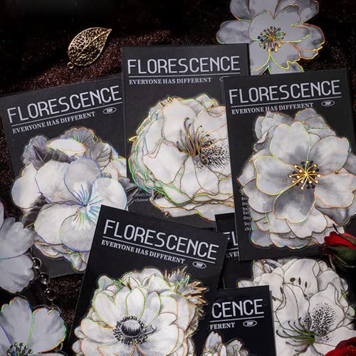 MisFun 80 Stück Sticker Blumen, Aufkleber Blumen, Vintage Blumen Sticker, Scrapbook Stickers Blumen Aufkleber, PET Wasserfeste Flower Stickers Pflanzen Sticker Flower Stickers, für Scrapbook MisFun 80 Stück Sticker Blumen, Aufkleber Blumen, Vintage Blumen Sticker, Scrapbook Stickers Blumen Aufkleber, PET Wasserfeste Flower Stickers Pflanzen Sticker Flower Stickers, für Scrapbook von MisFun