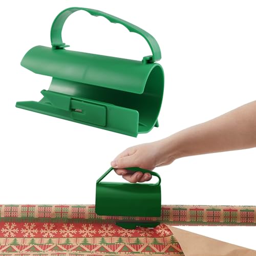 MisFun Geschenkpapier Schneider, Wrapping Paper Cutter, Gift Wrap Cutter, Geschenkpapier Schneider für Rollen, Papierschneider für Geschenkpapier, Geschenkrollen Schneider, für Weihnachts Geburtstag von MisFun