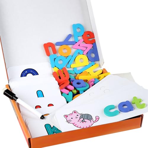 Misaakoeq Rechtschreibpassungsbriefspiel, Wort Rechtschreibspiele für Kinder | Briefe lesen passende Flash -Karten Spielzeug,Alphabet -Lernwerkzeug, pädagogische Flash -Karten, Wiederverwendbare Misaakoeq Rechtschreibpassungsbriefspiel, Wort Rechtschreibspiele für Kinder | Briefe lesen passende Flash -Karten Spielzeug,Alphabet -Lernwerkzeug, pädagogische Flash -Karten, Wiederverwendbare von Misaakoeq