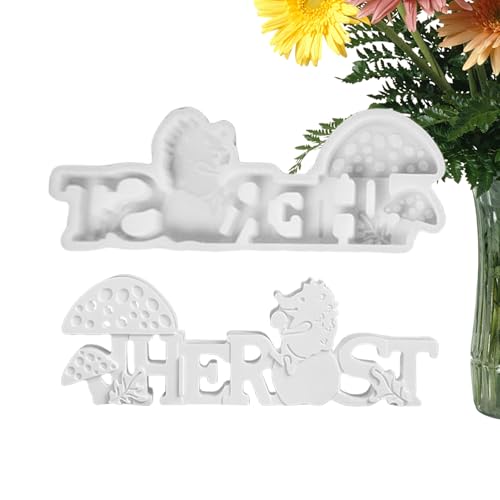Misaakoeq Thanksgiving Silicone Förmchen,Herbst Kürbis Igel Formen für Epoxidharz - Leicht Entnehmbar Bastelhelfer für Seife Ton Gips Beton Kerzen Misaakoeq Thanksgiving Silicone Förmchen,Herbst Kürbis Igel Formen für Epoxidharz - Leicht Entnehmbar Bastelhelfer für Seife Ton Gips Beton Kerzen von Misaakoeq