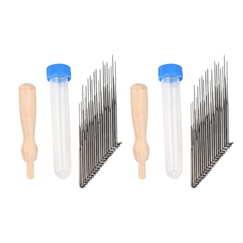 Miskall Filznadeln, DIY-Materialherstellung, Wollfilzwerkzeuge, Zubehör für Stickereien, für Heimwerker, Profis, Handarbeit, 36 Filznadeln-Set Miskall Filznadeln, DIY-Materialherstellung, Wollfilzwerkzeuge, Zubehör für Stickereien, für Heimwerker, Profis, Handarbeit, 36 Filznadeln-Set von Miskall