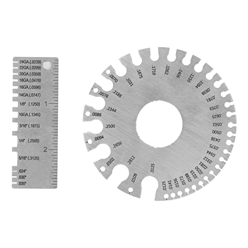 Wire Measuring Tool Round Stainless Steel Diameter Ruler Woodworking Supplies Wire Measuring Tool Round Stainless Steel Diameter Ruler Woodworking Supplies von Miskall