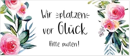 60 Sticker Aufkleber für Seifenblasen zur Hochzeit Wir platzen vor Glück Blumen-Dekor Rosen weiß rosa pink & grün Zubehör Trauung Wedding-Bubbles Gastgeschenke Tisch-Deko Boho Vintage Hochzeits-Deko 60 Sticker Aufkleber für Seifenblasen zur Hochzeit Wir platzen vor Glück Blumen-Dekor Rosen weiß rosa pink & grün Zubehör Trauung Wedding-Bubbles Gastgeschenke Tisch-Deko Boho Vintage Hochzeits-Deko von Miss Lovely