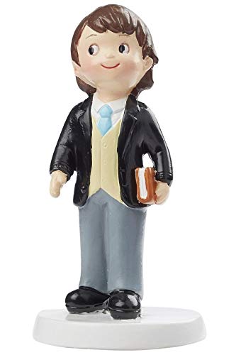 Deko-Figuren für Heilige Kommunion - Konfirmation & Firmung - Torten-Figur Kuchen-Aufsatz Tisch-Deko Dekoration Firmung Mädchen & Jungen (Junge mit Bibel) Deko-Figuren für Heilige Kommunion - Konfirmation & Firmung - Torten-Figur Kuchen-Aufsatz Tisch-Deko Dekoration Firmung Mädchen & Jungen (Junge mit Bibel) von Miss Lovely