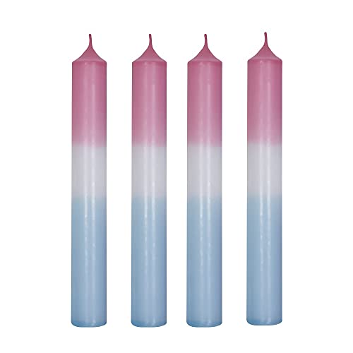 Dip Dye Kerzen-Set 4 Stück Stabkerzen bunt mit Farbverlauf eisblau Pastell blau rosa Tisch-Deko Hochzeit Ostern Konfirmation Kommunion Taufe Weihnachten Adventskranz Geburtstagsdeko Wohnungs-Deko Dip Dye Kerzen-Set 4 Stück Stabkerzen bunt mit Farbverlauf eisblau Pastell blau rosa Tisch-Deko Hochzeit Ostern Konfirmation Kommunion Taufe Weihnachten Adventskranz Geburtstagsdeko Wohnungs-Deko von Miss Lovely