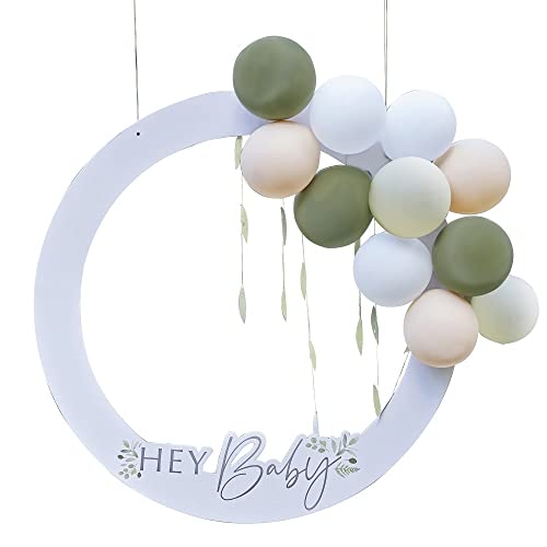 Fotobox Rahmen HEY BABY Baby-Shower-Party Botanical Eukalyptus inkl Ballons weiß grün & apricot Dekoration Accessoires Zubehör Selfie Foto-Ecke Baby-Party Gender-Reveal Schwangerschaft Geburt Fotobox Rahmen HEY BABY Baby-Shower-Party Botanical Eukalyptus inkl Ballons weiß grün & apricot Dekoration Accessoires Zubehör Selfie Foto-Ecke Baby-Party Gender-Reveal Schwangerschaft Geburt von Miss Lovely
