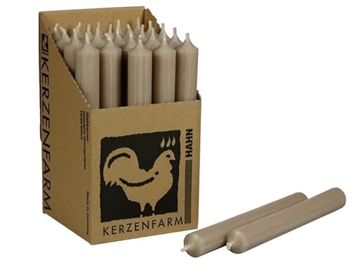 Stabkerzen 10 Stück Tafelkerzen durchgehend gefärbt Spitzkerzen für die Tisch-Deko zur Hochzeit Weihnachten & Party Farbe: Taupe/Beige/Braun Höhe:18cm Stabkerzen 10 Stück Tafelkerzen durchgehend gefärbt Spitzkerzen für die Tisch-Deko zur Hochzeit Weihnachten & Party Farbe: Taupe/Beige/Braun Höhe:18cm von Miss Lovely