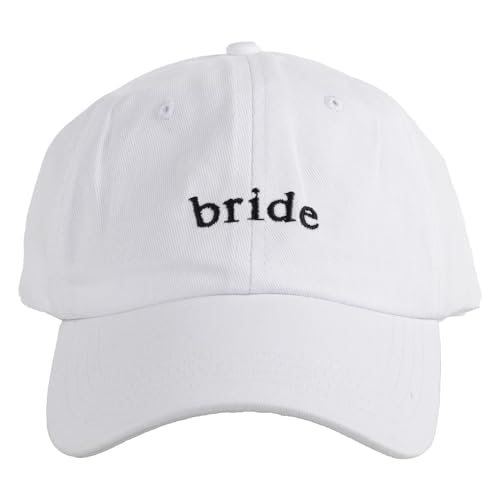 Miss Lovely Cap Bride (Braut) Baseball-Cappy für den Junggesellinnenabschied JGA Party Schirmmütze Farben: weiß & schwarz von Miss Lovely