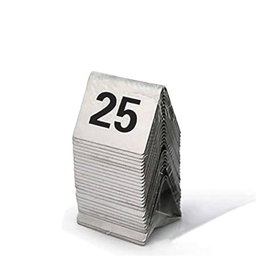 Tischnummern, stapelbare Tischnummern aus Edelstahl, Restaurant, Café, Bar, Sitze, Zelt, doppelseitige Tischnummern, Hochzeitstischnummern, Zahlenkarten Tischnummern, stapelbare Tischnummern aus Edelstahl, Restaurant, Café, Bar, Sitze, Zelt, doppelseitige Tischnummern, Hochzeitstischnummern, Zahlenkarten von MissYin