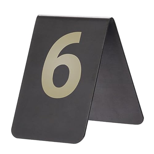 Tischnummern 1-5/10/20, Tischnummern im Zelt, Titan-Edelstahl, Schwarz, Restaurantnummernschild, reservierte Sitzplatte, Partyzubehör Tischnummern 1-5/10/20, Tischnummern im Zelt, Titan-Edelstahl, Schwarz, Restaurantnummernschild, reservierte Sitzplatte, Partyzubehör von MissYin