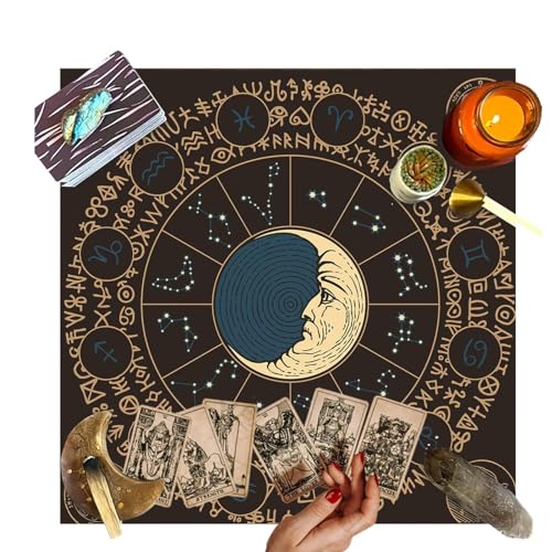 Altar Tarot Tischdecke 12 Konstellation Pentagramm Tapisserie Altartuch Tarotkarten Tischservietten Hexereibedarf Schwarzgold Tischdecke Astrologie Divination Karte Tuch Tisch Spirituelles Himmlisches Altar Tarot Tischdecke 12 Konstellation Pentagramm Tapisserie Altartuch Tarotkarten Tischservietten Hexereibedarf Schwarzgold Tischdecke Astrologie Divination Karte Tuch Tisch Spirituelles Himmlisches von Missmisq