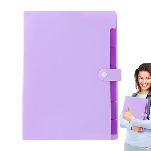 Missmisq Ordner - Organizer Für Quittungen Zu Hause | A4 Größe Portabler Mehrfunktionsordner Mit Farbigen Etiketten Und Sieben Fächern Für Die Verwaltung Von Rechnungen Belegen Zu Hause Und Im Büro von Missmisq