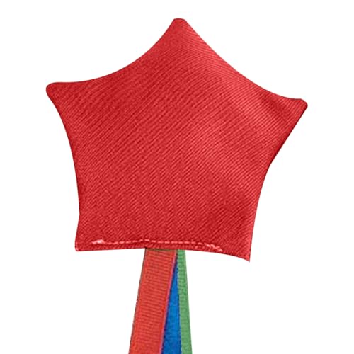 Missmisq Wurfspiel Mit Säckchen,Kleine Wurfsäckchen Im Stern-Design - Wurfspielzeug Mit Bändern Für Gartenfest Camping Outdoor Freizeitaktivitäten Missmisq Wurfspiel Mit Säckchen,Kleine Wurfsäckchen Im Stern-Design - Wurfspielzeug Mit Bändern Für Gartenfest Camping Outdoor Freizeitaktivitäten von Missmisq