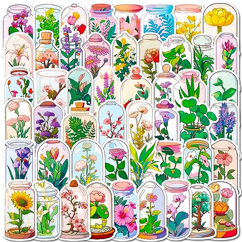 Mistree 50 Aufkleber Blumen für Fotoalbum, Fahrrad, Scrapbook, Sticker Blumen Wasserfest, 5 CM Mistree 50 Aufkleber Blumen für Fotoalbum, Fahrrad, Scrapbook, Sticker Blumen Wasserfest, 5 CM von Mistree