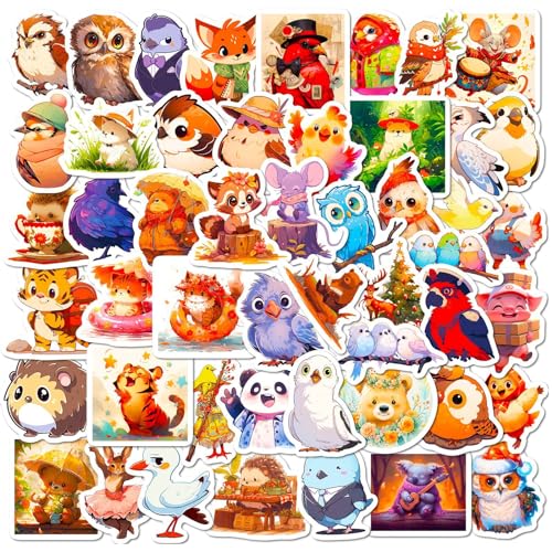 Mistree 50 Aufkleber Tiere Gemischt für Kleinkinder, Handy, Babyalbum, 3-5 CM Mistree 50 Aufkleber Tiere Gemischt für Kleinkinder, Handy, Babyalbum, 3-5 CM von Mistree