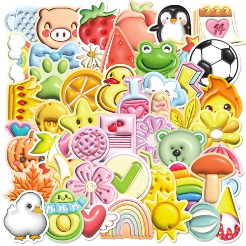 Mistree 50 Tiere Sticker zum Aufkleben Kinder, Sticker Basteln Mädchen für Babyalbum, 4-5 CM Mistree 50 Tiere Sticker zum Aufkleben Kinder, Sticker Basteln Mädchen für Babyalbum, 4-5 CM von Mistree