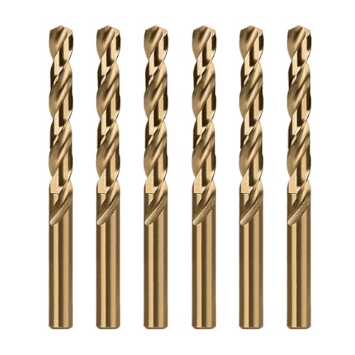 Misuyue 5.5mm Metallbohrer Set, 6pcs HSS M35 Cobalt Bohrer, Stahlbohrer, Spiralbohrer, Eisenbohrer, Stahlbeton Bohrer für Edelstahl Metall Gusseisen Aluminium Holzbohrer Misuyue 5.5mm Metallbohrer Set, 6pcs HSS M35 Cobalt Bohrer, Stahlbohrer, Spiralbohrer, Eisenbohrer, Stahlbeton Bohrer für Edelstahl Metall Gusseisen Aluminium Holzbohrer von Misuyue