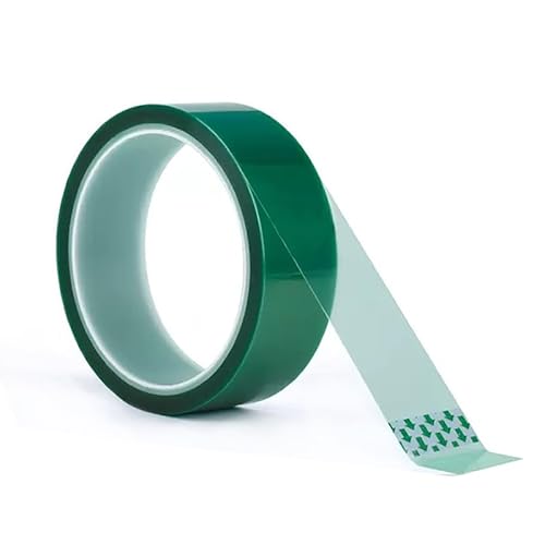 Misuyue Hitzebeständiges Klebeband, Kapton Tape, 0.06mm Polyimid Hochtemperaturband für Elektronik, 3D-Drucker Löten, Sublimation und Isolierenden Leiterplatten (30mm) von Misuyue