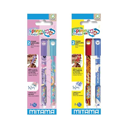 Mitama Set mit zwei löschbaren Stiften Spinny Pen, Spitze 0,7 Mitama Set mit zwei löschbaren Stiften Spinny Pen, Spitze 0,7 von Mitama