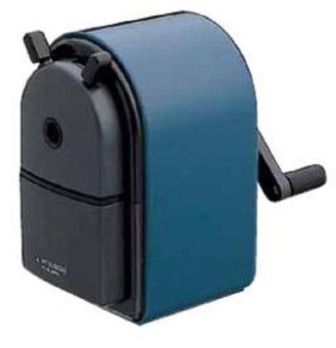 Uni KH-20 Hand Crank Wooden Pencil Sharpener - Blue (japan import) von Mitsubishi Pencil Co., Ltd.