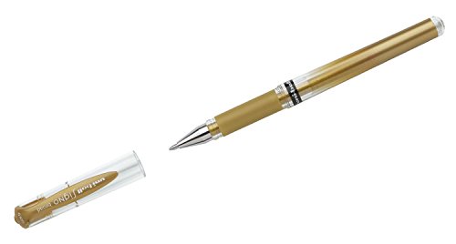 uni-ball 146810 - Gelroller Signo UM-153, broad, 1,0 mm, gold, 1 Stück von Mitsubishi Pencil