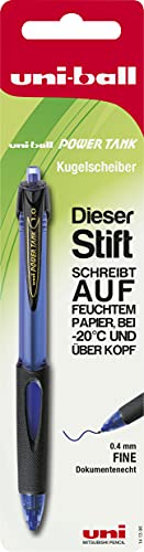 Uni-Ball 141396 - Kugelschreiber Powertank, 1,0 mm, blau, 1 Stück von Faber-Castell