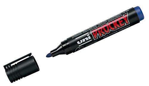 uni-ball 159151 - Marker Uni Prockey, Rundspitze, 1,5 - 3 mm, blau, 1 Stück uni-ball 159151 - Marker Uni Prockey, Rundspitze, 1,5 - 3 mm, blau, 1 Stück von Uni-Ball